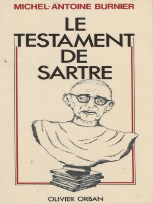 cover image of Le Testament de Sartre